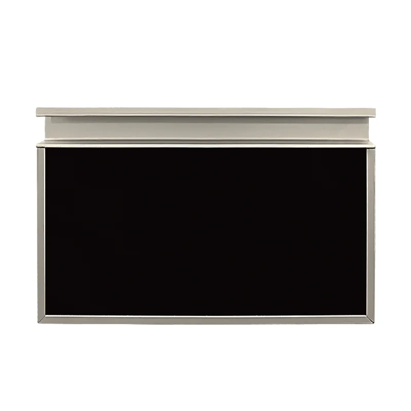 Perfil de Aluminio Gola 19mm Inox Look Tira de 3ml