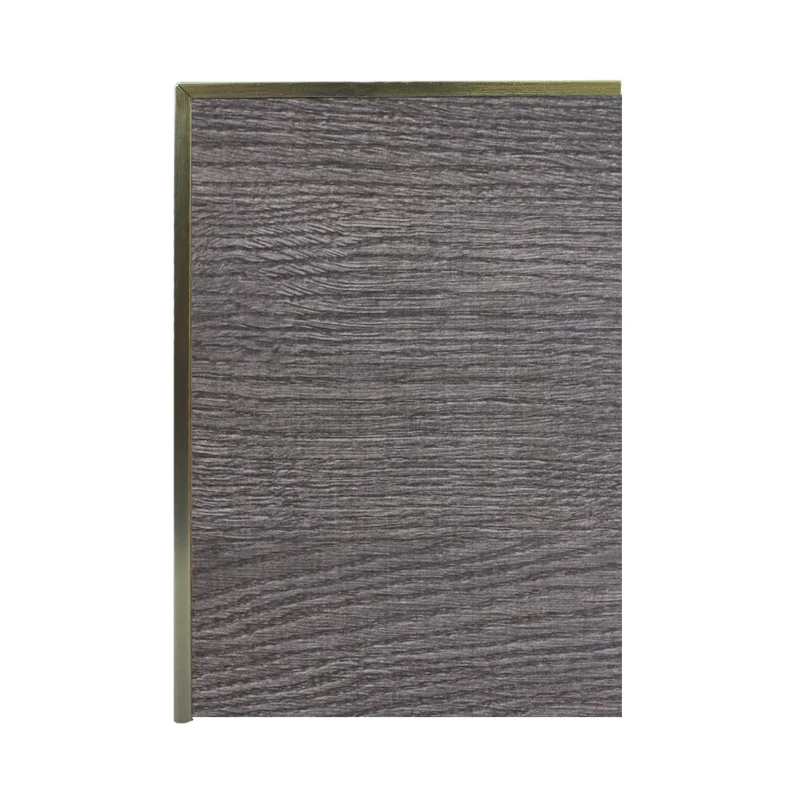 Perfil de Aluminio Perimetral 19C4C3 Inox Look Tira de 3ml