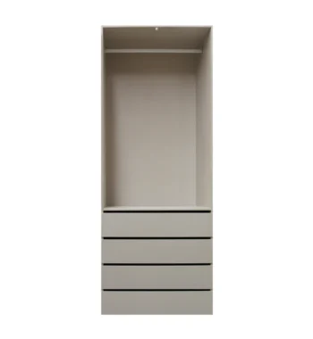 Módulo Colgador con Cajonera H80/4C Color 16mm M80 220X80X55