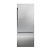 Refrigerador y Congelador 30″ Integral Puerta Acero con Máquina de Hielos