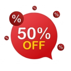 50% OFF