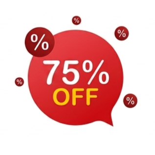 75% OFF